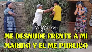 ME DESNUDE FRENTE A MI MARIDO Y EL ME PUBLICO