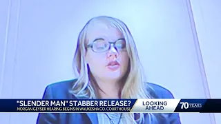 Slender Man stabbing: Conditional release hearing scheduled this afternoon for Morgan Geyser