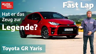 Toyota GR Yaris: Kann die Rallye-Maschine auch Rennstrecke? - Fast Lap | auto motor und sport