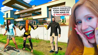 MUDANDO PARA A MANSÃO BILIONÁRIA DOS YOUTUBERS NO GTA 5 RP!!