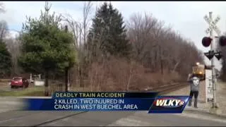 2 killed, 2 injured after car is hit by train