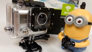 Action camera Amkov AMK5000S. Распаковка и первый взгляд