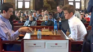 GM Kramnik (Russia) - GM Carlsen (Norway) Endgame Blitz