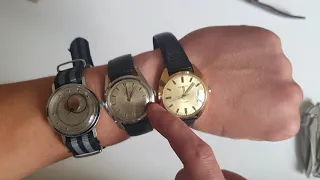 Triple Unboxing 📦 Vintage Russian Watches (Raketa, Poljot, Labor)