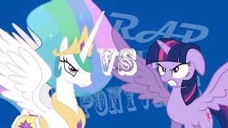 Epic Rap Battles of Ponyville: Princess Celestia VS Twilight Sparkle