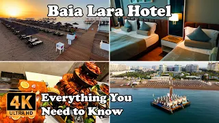 Baia Lara Hotel Antalya Turkey Everything You Need to Know in 4K