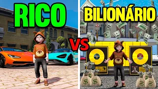 BEBÊ BILIONÁRIO VS BEBÊ RICO no GTA 5!!!