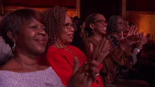 Sarah Ikumu performing ' Glory' Showtime at the Apollo.