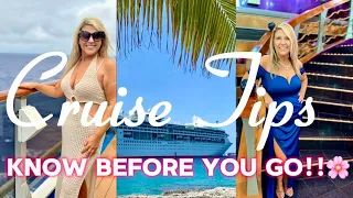 CRUISE KNOW BEFORE YOU GO🌸How to save MONEY| What to PACK| What to WEAR| Tips to a SUCCESSFUL Cruise