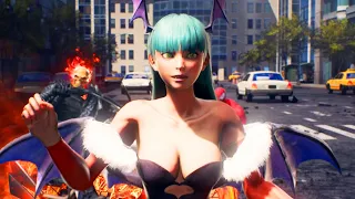 Marvel Vs Capcom Infinite – Morrigan Fights Lord Jedah For All The Human Souls He Took UHD