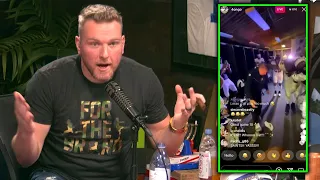 Pat McAfee Reacts To AWESOME Saints Locker Room Video After Buccaneers Win