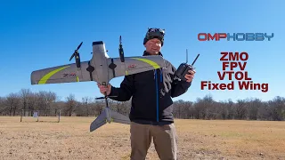 ZMO Digital FPV Fixed Wing with Vertical Takeoff and Landing (VTOL)