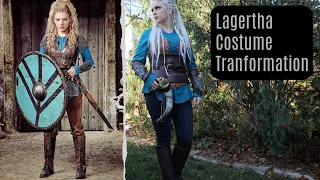 How I Made My Lagertha Costume From the show Vikings fake leather armor from Eva Foam cosplay