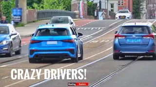 Supercars in Amsterdam Highlights! CRAZY Cars, Stupid drivers and Loud Accelerations!