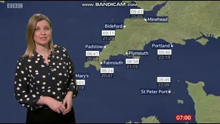 Emily Wood BBC ONE Spotlight weather January 18th 2021 - 60 fps