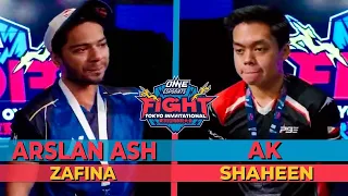 ARSLAN ASH (Zafina) VS AK (Shaheen/Paul/Geese) Losers Top 8 - ONE Esports FIGHT! | TEKKEN 7