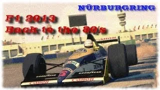 F1 2013 back to the 80's Race9 Comm