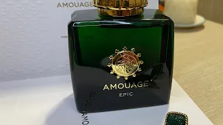 AMOUAGE EPIC.Шелковый путь,и другие легенды😊🌱Аромат роскоши. Дивный восток.#unboxing#perfume#обзор