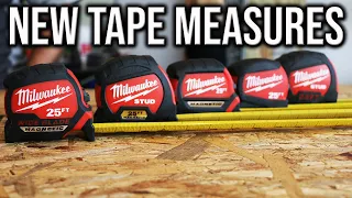 New Milwaukee Tools Tape Measures Are Great BUT......