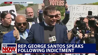 George Santos speaks following indictment, says 'I will not resign' | LiveNOW from FOX