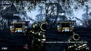 Medal of Honor Warfighter: Xbox 360 vs. PC