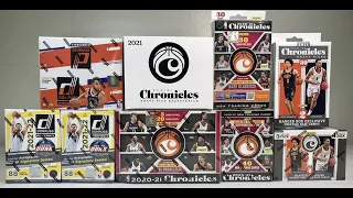 Panini Donruss & Chronicles Two-Year 9 Box Mixer Break #179