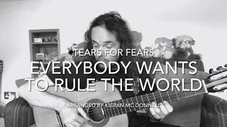 Everybody Wants to Rule the World Guitar Fingerstyle Classical Acoustic