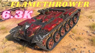 Flamethrower  Object 156 O - 6.3K Damage World of Tanks Replays