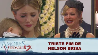 Morte HORRÍVEL de NELSON BRISA - Final de Nelson em Amores Verdadeiros - Novela do SBT