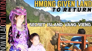 The Secret Island & Hmong Village in Vang Vieng Laos