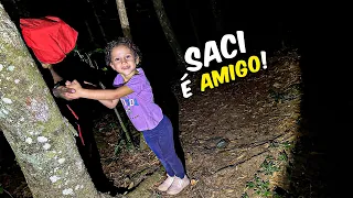 LEVEI MINHA FILHA PRA CONHECER O SACI E O PIOR ACONTECEU 😱