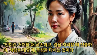 논어이야기TV강의, 논어 자로편 제19장 일을 처리할 때 신중하며, 타인에게 충실하자