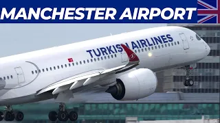 Manchester Airport LIVE      |     thrilling, close-up, Airliner action      |      Sat 27th Apr '24