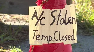 Thieves target air conditioner unit at family-owned bookstore in St. Petersburg