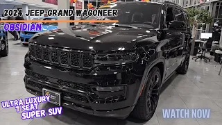 2024 Jeep Grand Wagoneer Series 3 Obsidian Luxury SUV to have Better than 2024 Cadillac Escalade
