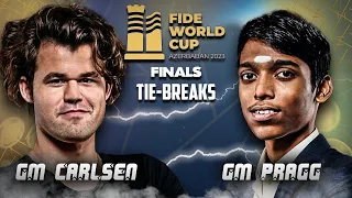 HISTORY ang ACHIEVEMENT! | Pragg vs Carlsen FIDE World Cup 2023 Finals Tie-Break