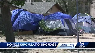 2,394 people experiencing homelessness in Albuquerque; 83% increase from 2022