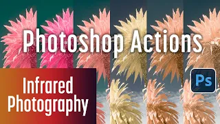 Photoshop Actions for Color Infrared Editing