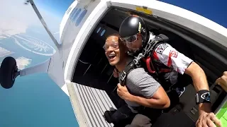 Will Smith about his first skydiving experience (Russian subtitles)