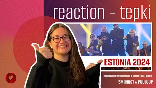 REACTION•5Miinust&Puuluup - (Nendest) narkootikumidest ei tea me (küll) midagi (Eurovision🇪🇪Estonia)