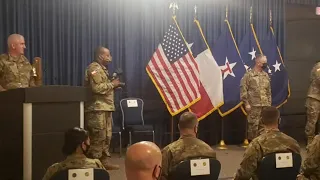 8 new officers commissioned in Texas State Guard at Camp Mabry