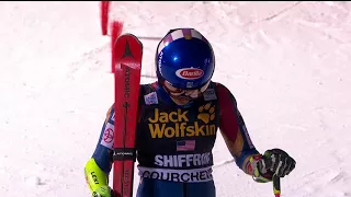 Courchevelm paralelný slalom žien Finale Vlhova - Shiffrin