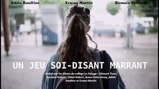 Un jeu soi-disant marrant - Court Métrage Harcèlement Collège Périers