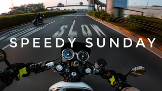 [4K] Speedy Sunday on Continental GT 650 || Super Ride 🚀🚀