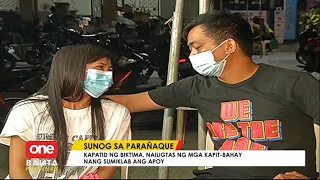 Sunog sa Parañaque