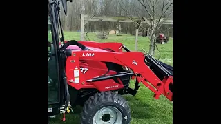 We bought a tractor
