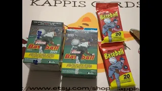 2024 Topps Heritage Baseball Card Retail Product Review Hanger Blaster & Value Packs Stamp Card Hit!