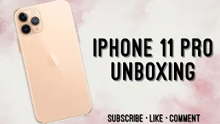 iPhone 11 Pro Gold + Accessories Unboxing ✨