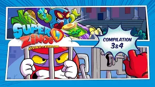 ⚡ SuperZings Cartoons ⚡ Επεισόδια 3 & 4 | Σεζόν 2 | Κινούμενα σχέδια!