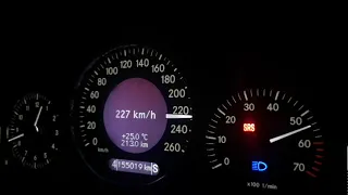 CLK 500 W209 Acceleration 100- V- MAX